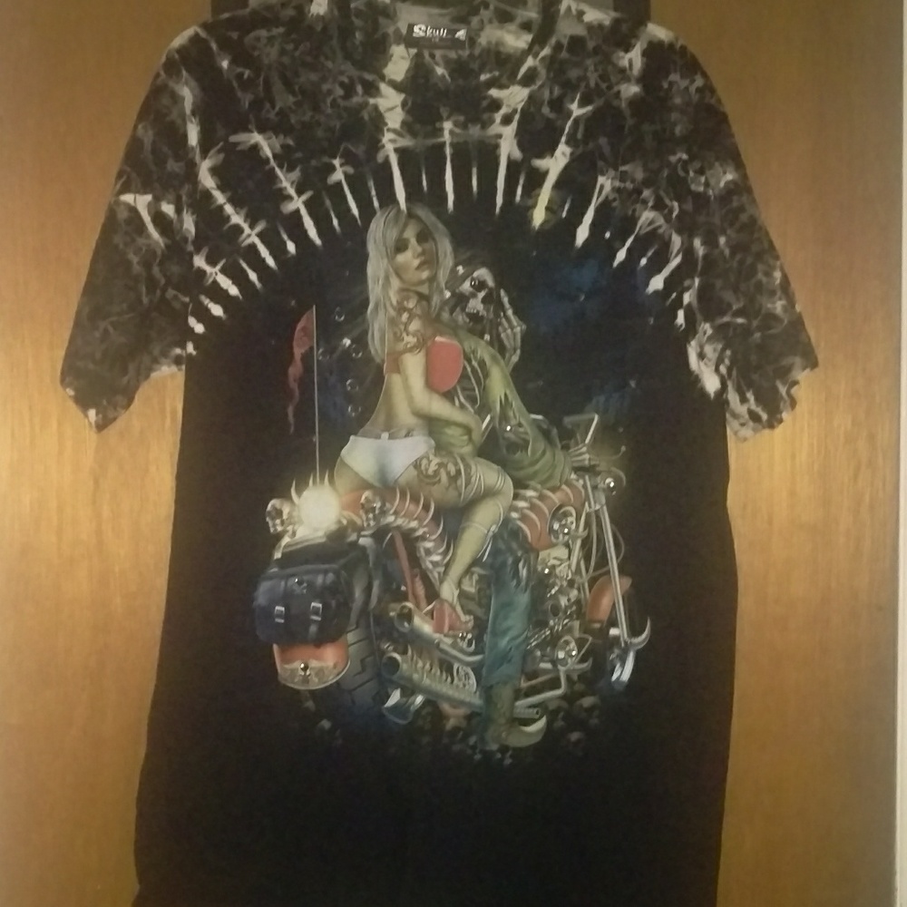 Skull shirtz "rear fender" tee shirt